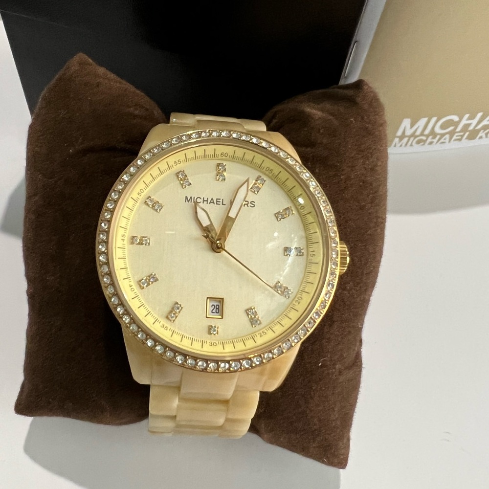 Michael Kors Ivory Relogio Watch